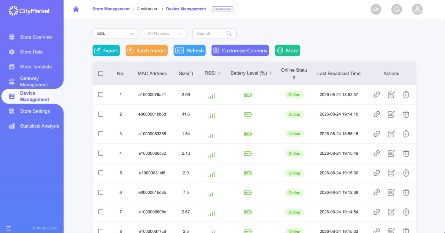 TOHME ESL management software